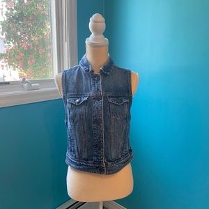 American Eagle Denim Vest